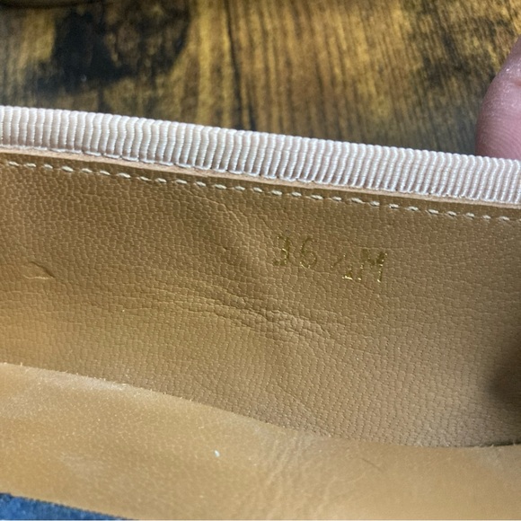 Margaux The Point rose pink nappa leather ballet flats 36.5 - Picture 5 of 9